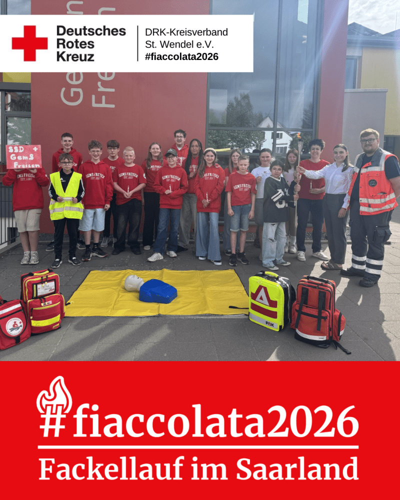 News-Beitrag mit Titel 🔥 Fiaccolata 2026 zu Gast beim Schulsanitätsdienst der Gemeinschaftsschule Freisen 🔥 