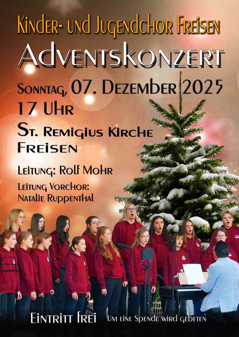 News-Beitrag mit Titel Traditionelles Adventskonzert des Kinder- und Jugendchores Freisen 