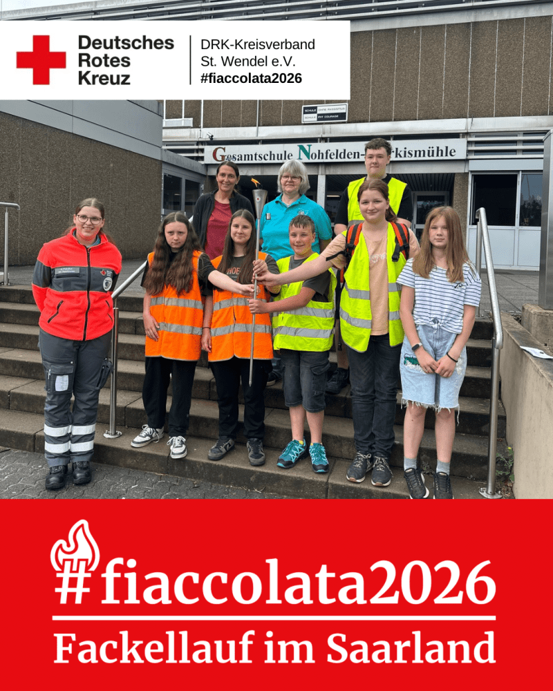 News-Beitrag mit Titel 🔥 Fiaccolata zu Gast beim Schulsanitätsdienst der Gemeinschaftsschule Türkismühle 🔥 