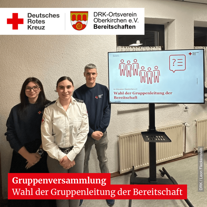 News-Beitrag mit Titel Gruppenversammlung beim DRK in Oberkirchen 