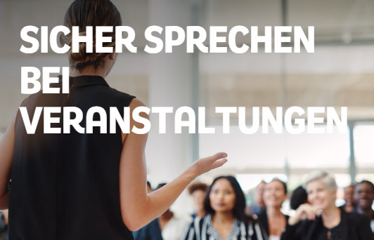 Offizielle Nachrichten mit Titel Kostenloser Workshop: Sicher sprechen bei Veranstaltungen 