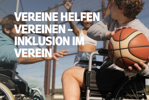 Offizielle Nachrichten mit Titel Vereine helfen Vereinen - Inklusion im Verein 